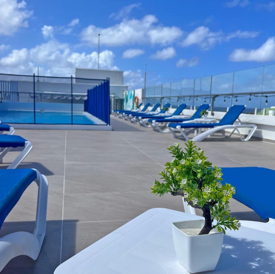Отель Azure Lofts & Pool Сан-Андрес Экстерьер фото