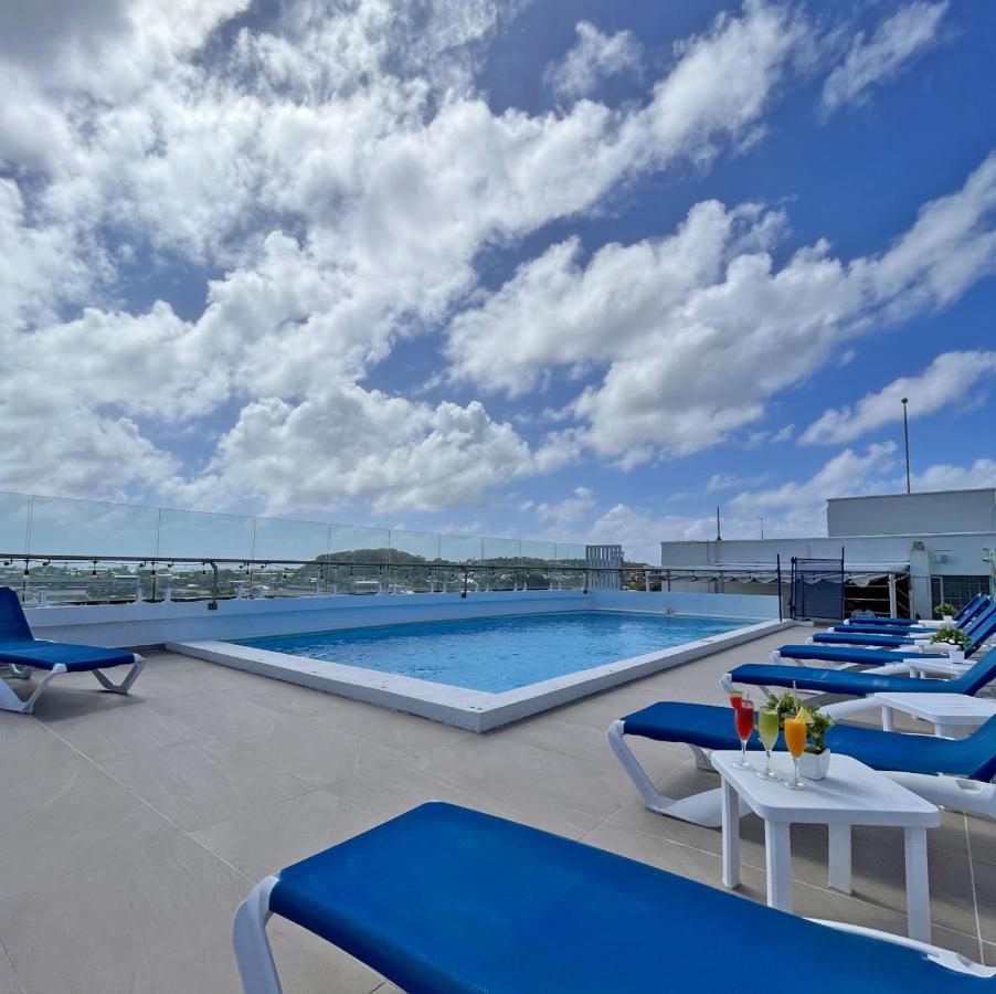 Отель Azure Lofts & Pool Сан-Андрес Экстерьер фото