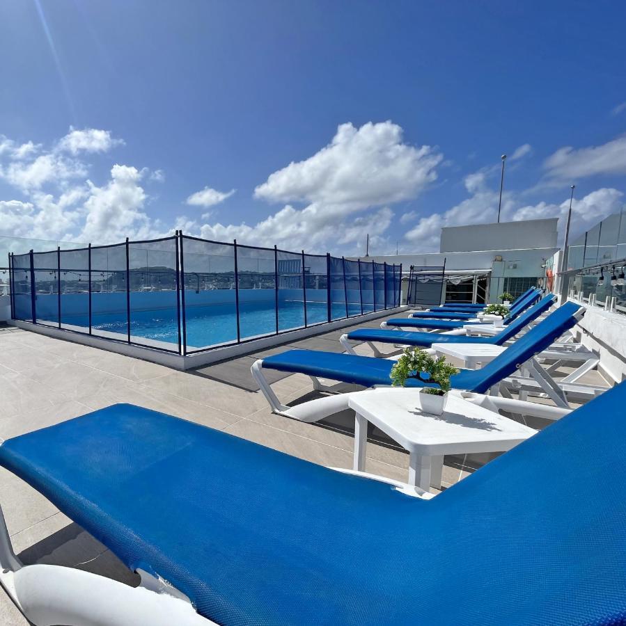 Отель Azure Lofts & Pool Сан-Андрес Экстерьер фото
